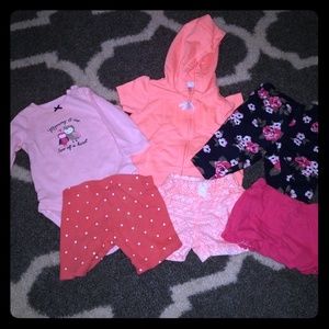 6 piece baby girl bundle (bundle #2)